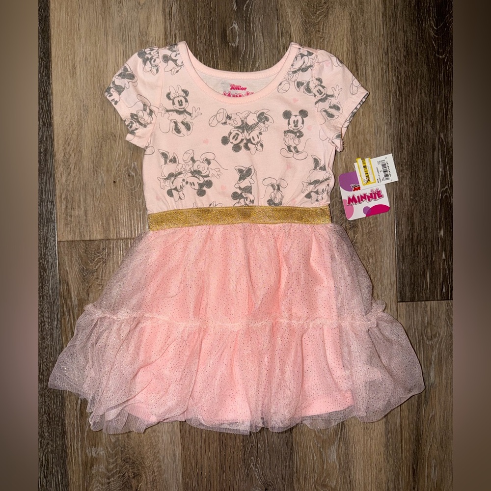 NWT Disney Junior Minnie Dress LOVE
